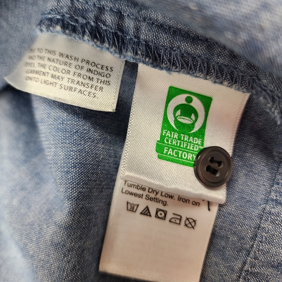 J. Crew Blue Ruffle Dress - Picture 8 of 14